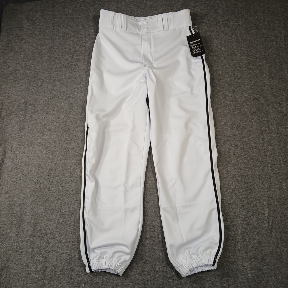 Champro Men Baseball Knicker Pants Size S Triple Crown Classic White W/Black NWT